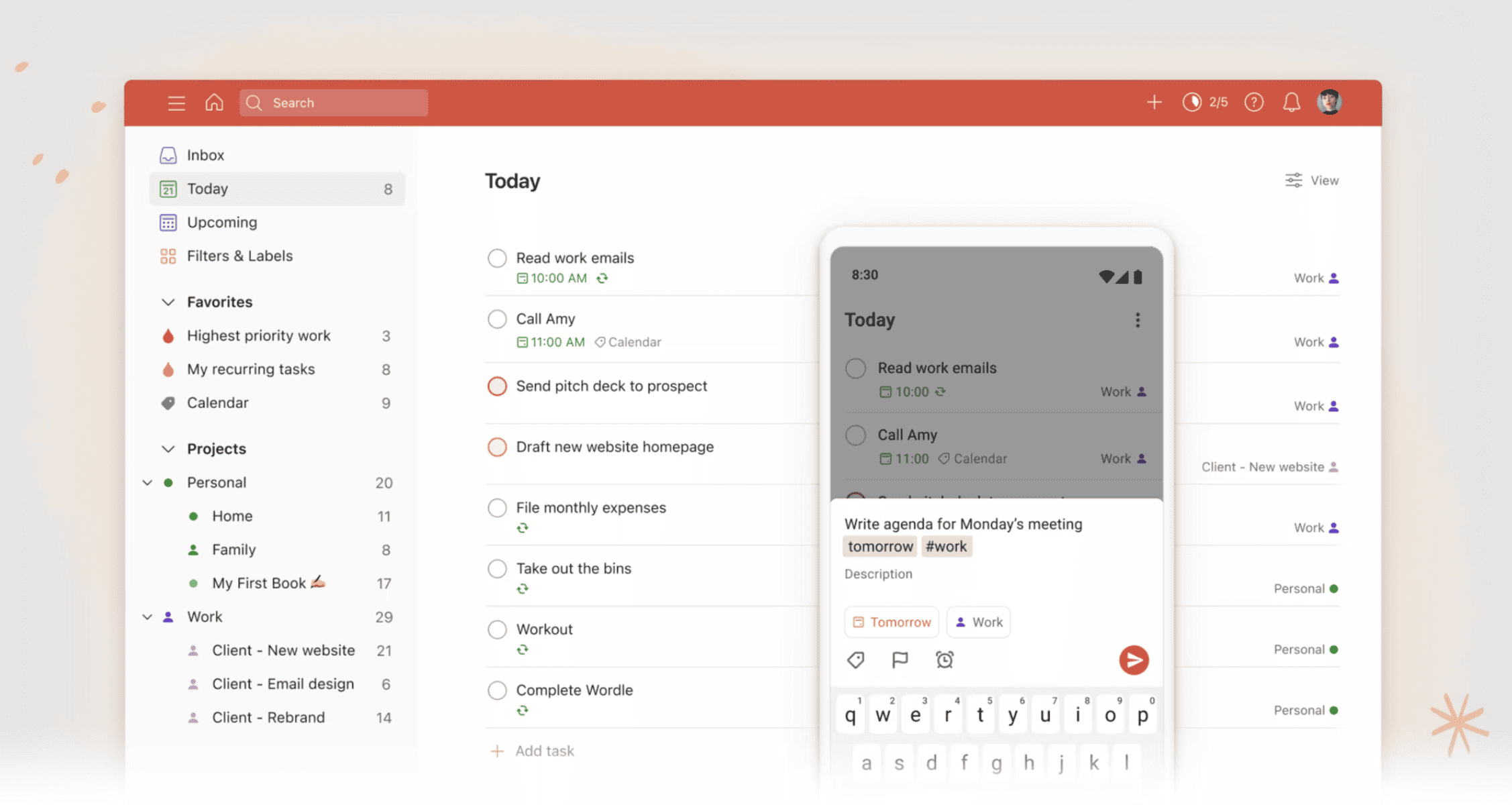 Todoist software